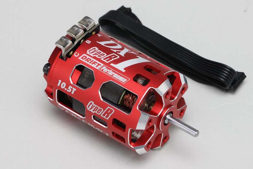 #RPM-DX105RR - Yokomo Racing Performer DX1 Type-R (High Rotation type)  Motor 10.5T - RED