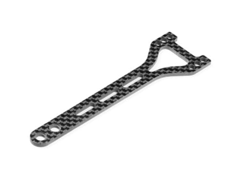 #XR301078 - TEAM XRAY X4'23 GRAPHITE UPPER DECK - SPLIT REAR - 2.0MM