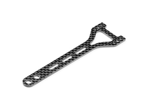 #XR301078-L - TEAM XRAY X4'23 GRAPHITE UPPER DECK - SPLIT REAR - 1.6MM