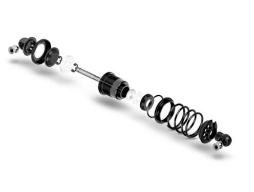 #XR308309-K - TEAM XRAY XLP ALU SHOCK ABSORBER-SET - BLACK (2)