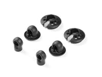 #XR308336 - TEAM XRAY XLP COMPOSITE SHOCK PARTS WITH 2 HOLES