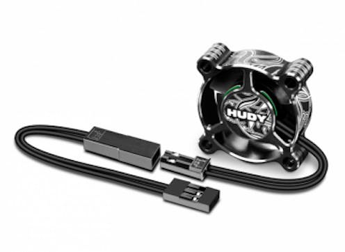 #DY293102 - HUDY ALU RC FAN 30MM - TOP/SIDE MOUNT 4 HOLE