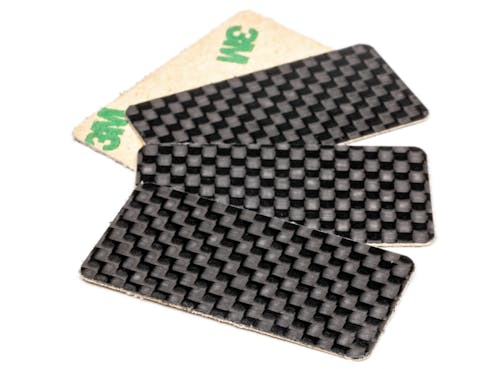 #1U-10405 - 1up UltraLite Carbon Fiber 1/10 Electric TC Winglets - 3M Adhesive Backed - 4pcs