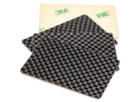 #1U-10406 - 1up UltraLite Carbon Fiber 1/10 Nitro TC Winglets - 3M Adhesive Backed - 4pcs