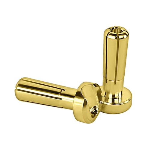 #1U-190401 - 1up LowPro Bullet Plugs - 4mm - Pair