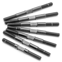 #1U-740012 - 1up Pro Duty 3.5mm Titanium Turnbuckles - Polished Black - AE B74.2