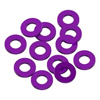 #1U-80323 - 1up 3x6x0.75mm Precision aluminium Shims - Purple - 12pcs