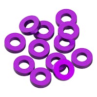 #1U-80325 - 1up 3x6x1.5mm Precision aluminium Shims - Purple - 12pcs