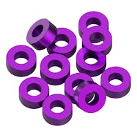 #1U-80327 - 1up 3x6x2.5mm Precision aluminium Shims - Purple - 12pcs