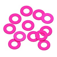 #1U-80341 - 1up 3x6x0.25mm Precision aluminium Shims - Pink - 12pcs