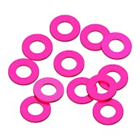 #1U-80342 - 1up 3x6x0.5mm Precision aluminium Shims - Pink - 12pcs