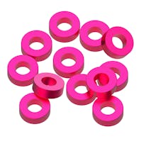 #1U-80346 - 1up 3x6x2mm Precision aluminium Shims - Pink - 12pcs