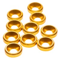 #1U-80369 - 1up M3 Countersunk Washers - Gold - 10pcs