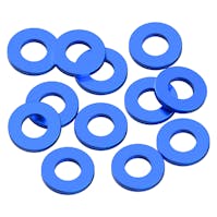 #1U-80393 - 1up 3x6x0.75mm Precision aluminium Shims - Blue - 12pcs