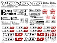#ZC-MD1-1 - Yokomo MD1 Decal