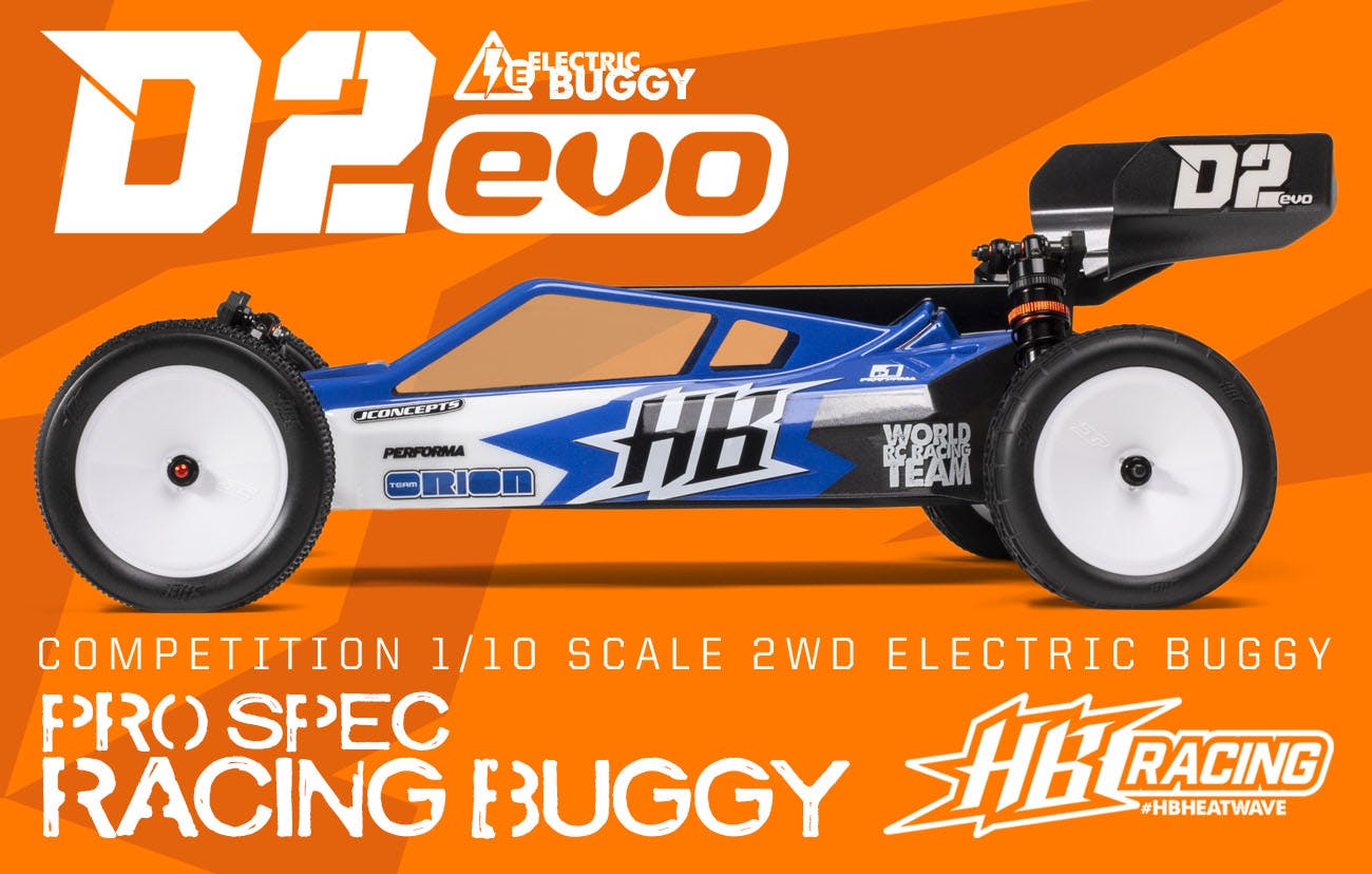 HB204240 HB D2 EVO 1/10 2WD BUGGY KIT