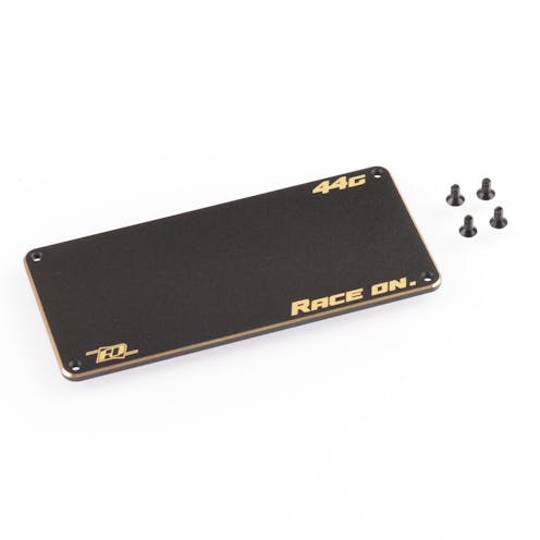 #RDRP0600 - Revolution Design B6.4 Heavy ESC Mounting Plate (Brass | 44g)