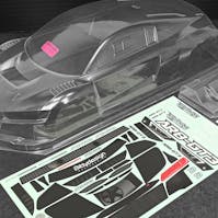 #BD-GT7-R8 - Bittydesign AR8-GT3 1/7 ARRMA Infraction-Limitless body