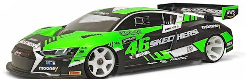 #BD-GT12-R8 - BITTYDESIGN AR8-GT3 GT12 BODY - CLEAR