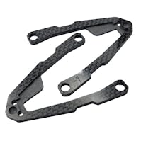 #RCM-A800-SLA-7 - RC MAKER CARBON SHORT WHEELBASE ARM PAIR FOR AWESOMATIX A800MMX/A800FX (+7MM)