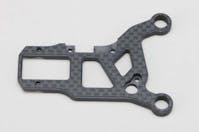 #B11-008FL1 - Yokomo Matt Graphite Front Lower Arm | LEFT - +0.5mm - BD11