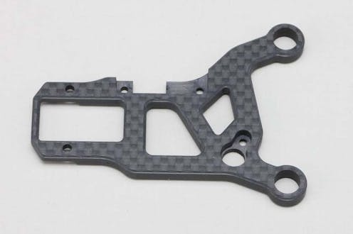 #B11-008FL1 - Yokomo Matt Graphite Front Lower Arm | LEFT - +0.5mm - BD11