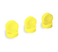 #C0260Y - CENTRO 1/10 DISHED BUGGY FRONT 2WD WHEEL YELLOW - 3 PAIRS