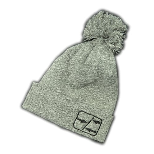 #G1004 - SCHUMACHER BOBBLE HAT - GREY