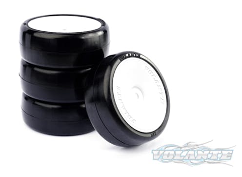 #V9X-PG28CP - Volante V9X 1/10 TC 28CP Indoor Carpet Rubber Tyre Pre-glued 4pcs