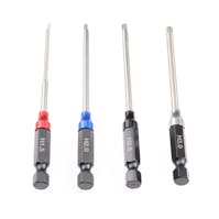 #RP-0668 - RUDDOG Metric Hex 1/4" Power Tool Wrench Set (1.5 | 2.0 | 2.5 | 3.0mm)