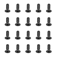 #LCSK44 - LC Racing Countersunk Screws - M2.6x8mm - 20 Pcs