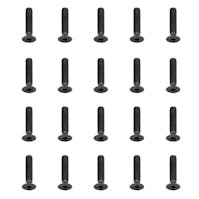 #LCSK47 - LC Racing Countersunk Screws - M2.6x14mm - 20 Pcs