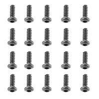 #LCSK51 - LC Racing Round Head Self Tapping Screws - 2.6x8mm - 20 Pcs