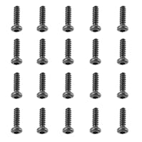 #LCSK52 - LC Racing Round Head Self Tapping Screws - 2.6x10mm - 20 Pcs