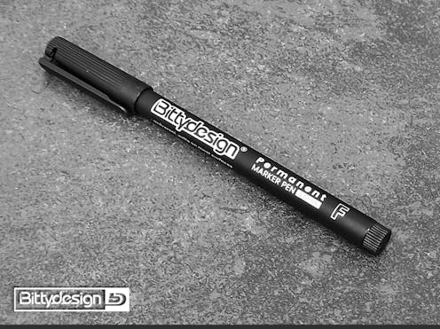 #BD-MP-0622 - Bittydesign Body/Wheel Permanent Marker Pen