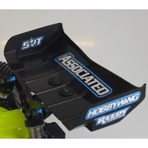 #PH-VEE - Phat Bodies VEE - lexan 6.5" rear wing - 1.0mm (1/10th buggies) - Clear