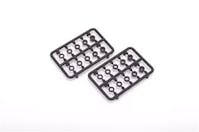 #U8275 - Schumacher Plastic Washer Set 1,1.5,2,3,4mm (20 pcs)
