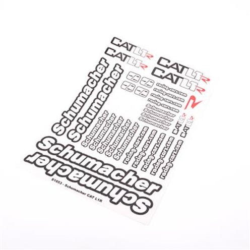 #U8508 - Schumacher Decal - CAT L1R
