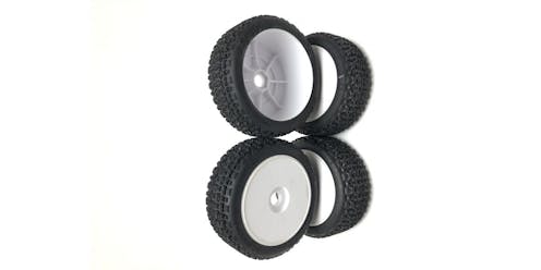 #K.IFTH005W - KYOSHO Inferno MP9 V2 Readyset Glued on rim Tyres (4)