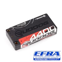 #RP0678 - RUDDOG Racing 4400mAh 150C/75C 7.6V LCG Short Stick Pack LiPo-HV Battery