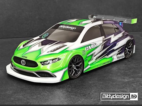 #BD-FWD-CA45 - Bittydesign CA45 1/10 FWD Clear Bodyshell