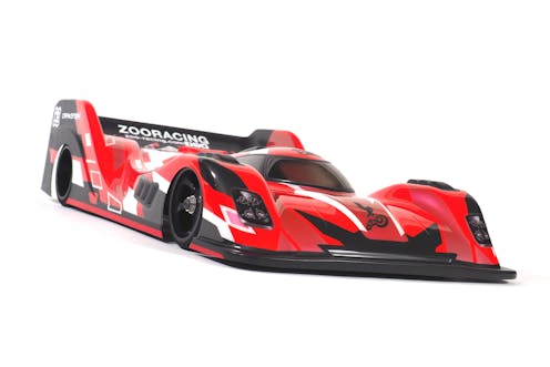 #ZR-0013-05 - ZooRacing - DRAKSTER - 1:12 Karosserie - 0.5mm
