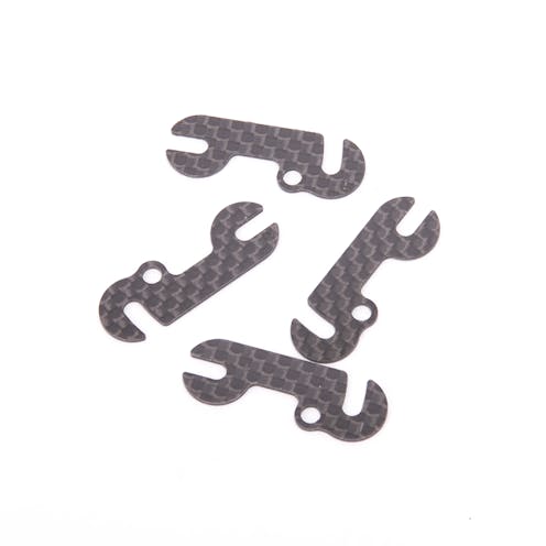 #U8482 - Schumacher C/F Front End Spacer 1.0mm (4 pcs) - E5,A3