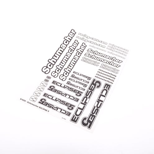 #U8509 - Schumacher Decal - Eclipse 5