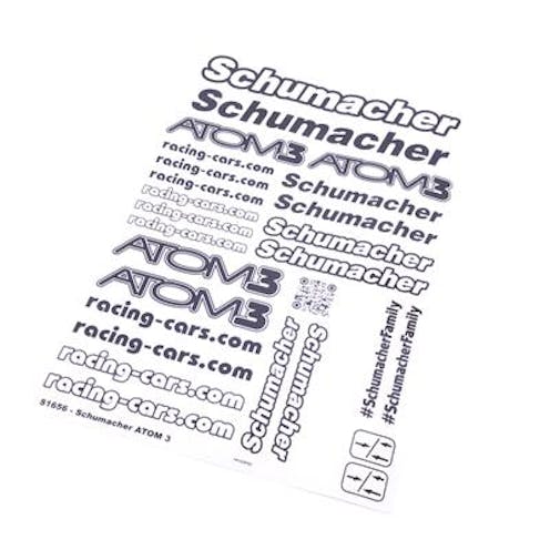#U8510 - Schumacher Decal - Atom 3