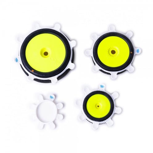 #RCPJ-A024-W - RC-Project Tyre Gluing Bands - 4 pcs - WHITE