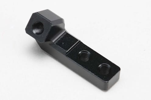 #B12-018L - Yokomo BD12 - Aluminum Rear Shock Mount L