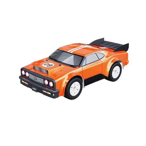 #UD1609A - UDIRC DRAG RACER - ORANGE - BRUSHED