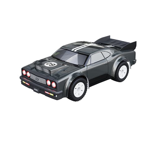 #UD1609B - UDIRC DRAG RACER - BLACK - BRUSHED