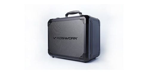 #KOS32302-10PX - Koswork V2 Mini Black Aluminium Case for Futaba 10PX-4PM-7PX-7PXR